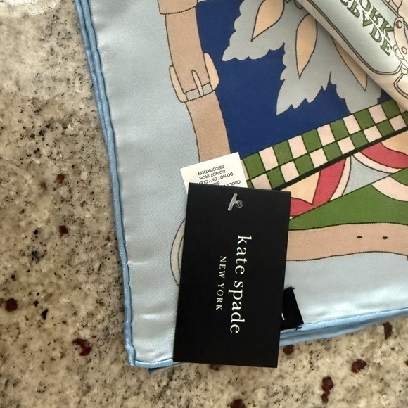 Only Piece!!! Lny Horse Silk Square Scarf from Kate Spade New York - Picture 10 of 11